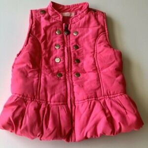 Kids Headquarters Girls Pink Vest Size 4T